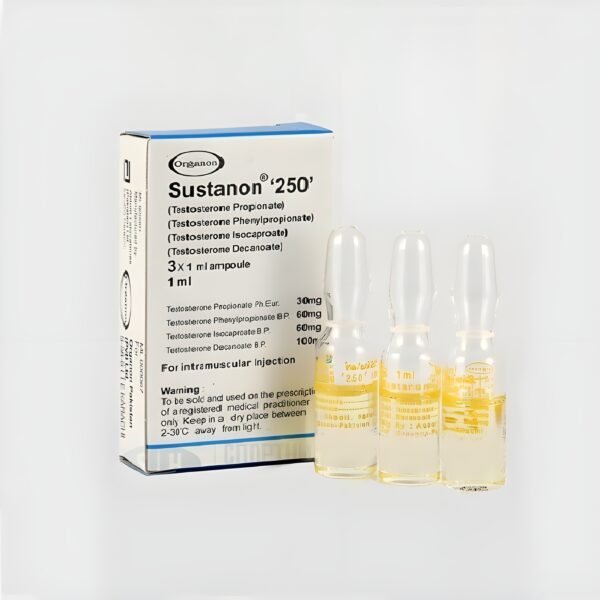 Sustanon 250® (4-testosterones)250mg/ml x 3 Ampoule Organon
