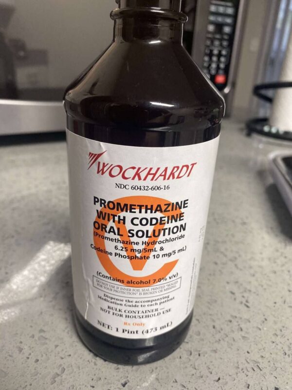 Buy WOCKHARDT PROMETHAZINE WITH CODEINE ORAL SOLUTION 1 Pint