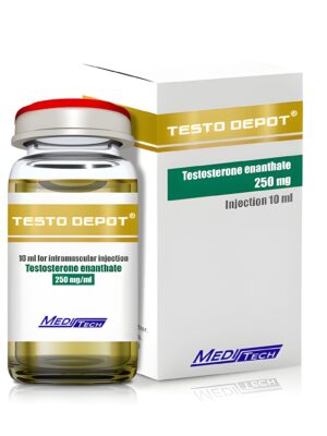 Testosterone Enanthate | Testo Depot 250mg/ml x 10ml vial | Meditech
