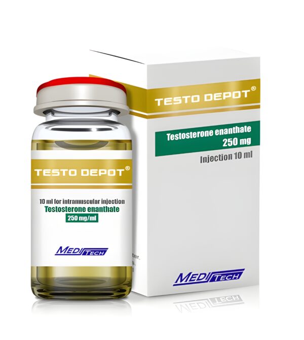 Testosterone Enanthate | Testo Depot 250mg/ml x 10ml vial | Meditech