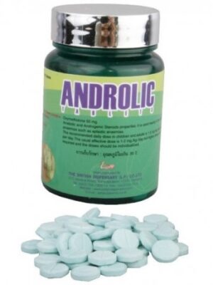 Androlic 50mg 100 Tablets Anadrol (Oxymethylone)