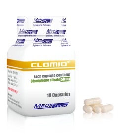 Clomid | Clomiphene citrate 50mg x 10 caps | Meditech