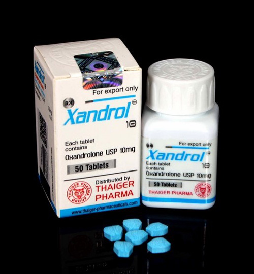 Anavar | Xandrol 10mg x 50 tabs | Thaiger Pharma